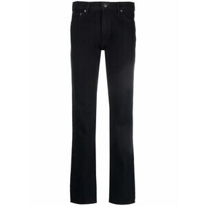 12 STOREEZ Low-rise Straight-leg Jeans - 26 - Dark Wash